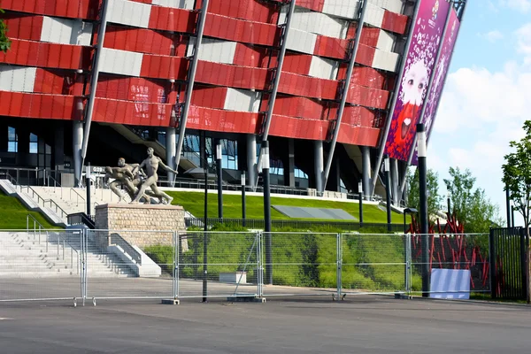 Nationale stadion in Warschau, euro 2012 — Stockfoto