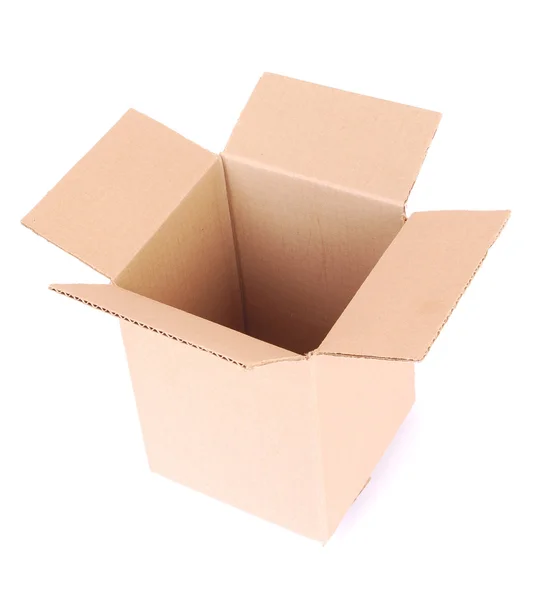 Caja vacía abierta —  Fotos de Stock