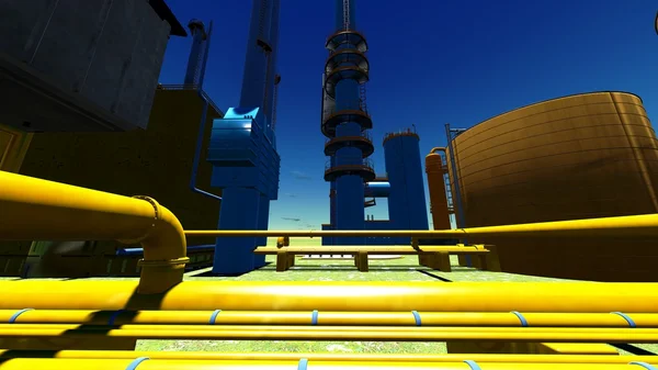 Raffinerie — Stockfoto
