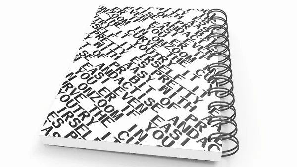 Notizbuch aus Altpapier — Stockbild Notizbuch aus Altpapier — Stockfoto