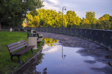 Yağmurlu gün Park