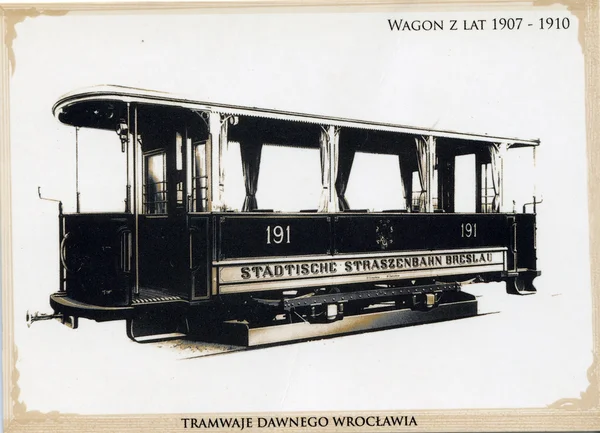 Tamway 1907-1910 — Stock fotografie