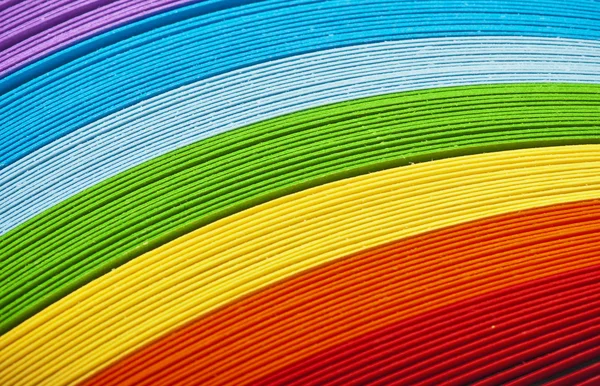 Rainbow paper — Stock Photo, Image