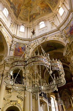 Prag Kalesi'nin katedral kapalı görünüm