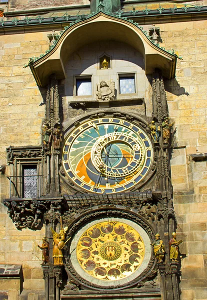 Astronomische klok, Praag — Stockfoto