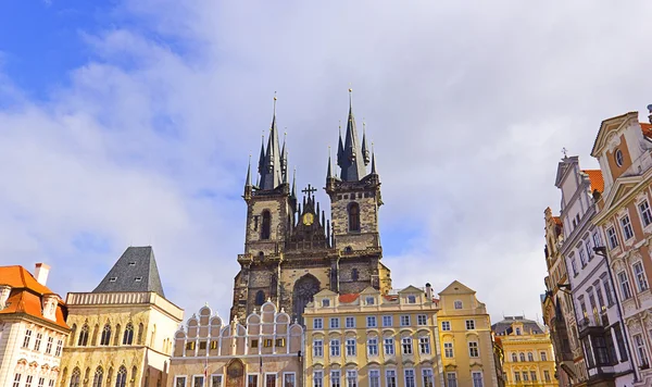 Plaza del casco antiguo, Praga, República Checa — Foto de Stock