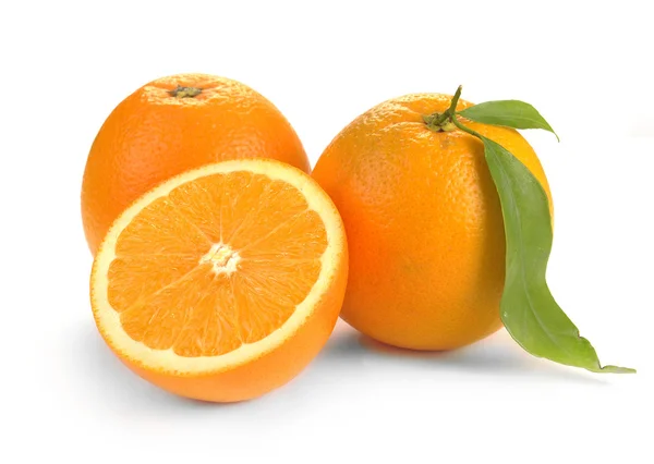 オレンジ色のセグメント — ストック写真