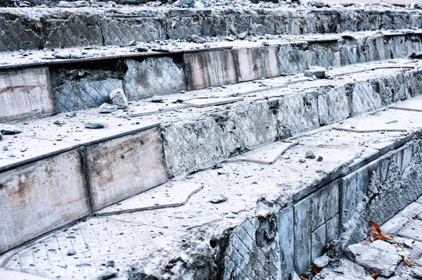 stock image Old concrete steps