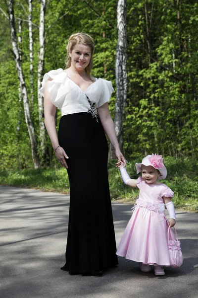 Mather con figlia — Foto Stock