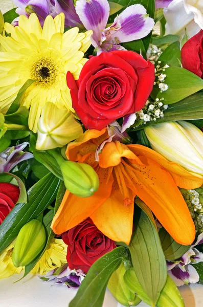 stock image Floral bouquet of different flowers