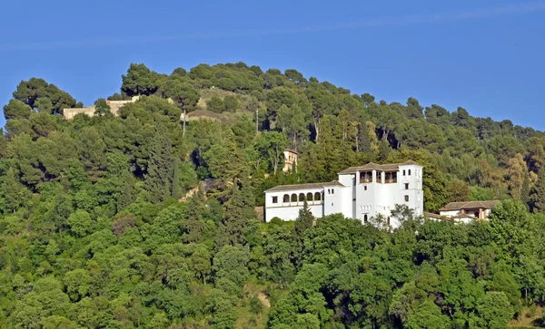 Görünüm generalife, alhambra, Granada