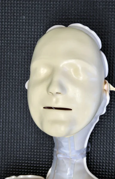 First aid medical practice mannequin or dummy — Stock Photo, Image