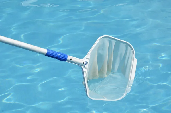 Picker of the pool surface — Stock Photo, Image