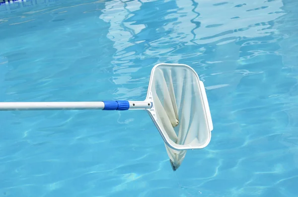 Picker of the pool surface — Stock Photo, Image