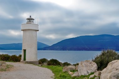 Bir Porto conte deniz feneri