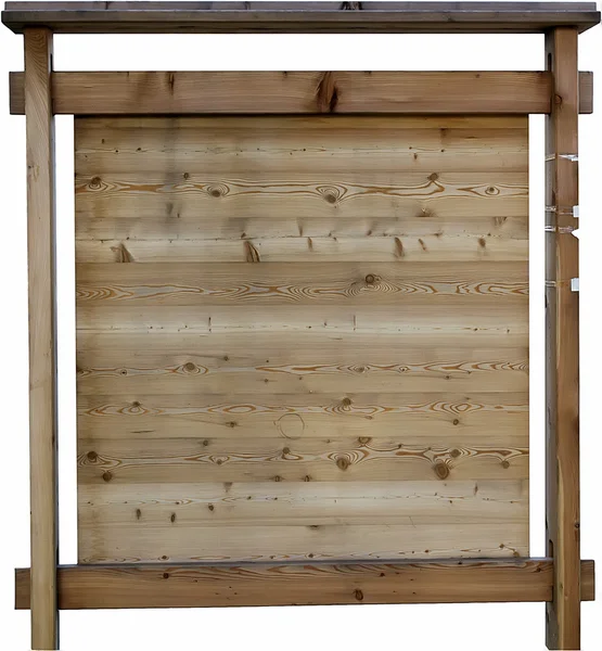 Cartelera de madera — Foto de Stock