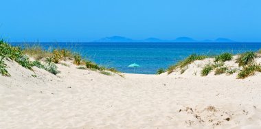 şemsiye ve dunes