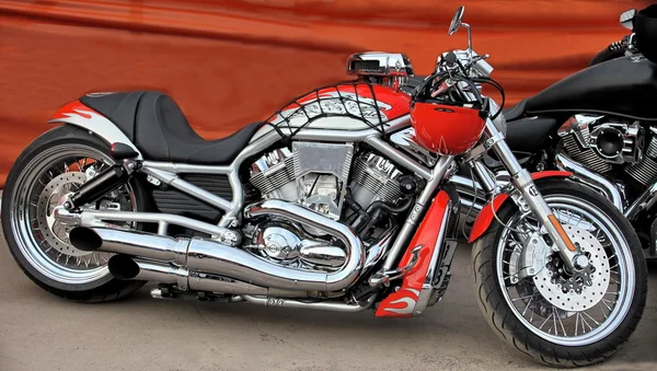 Harley motocicleta Imagen de stock