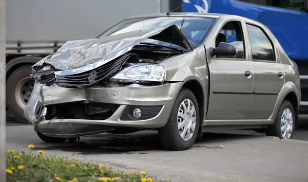 Renault Accident — Stock Photo, Image