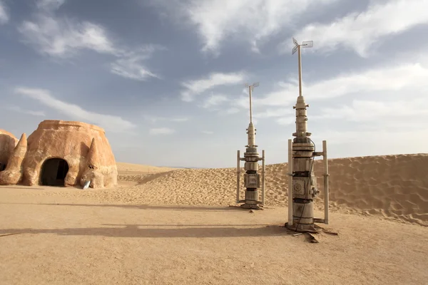 stock image Space port in the desert