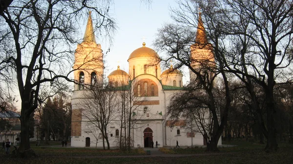 Frumoasă biserică ortodoxă — Fotografie, imagine de stoc