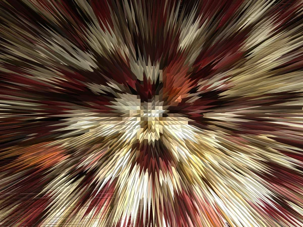 Multi-coloured explosion — Stock Photo, Image