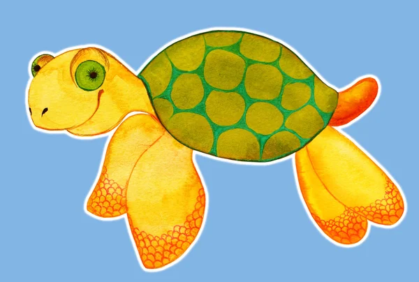Sevimli kaplumbağa — Stok fotoğraf