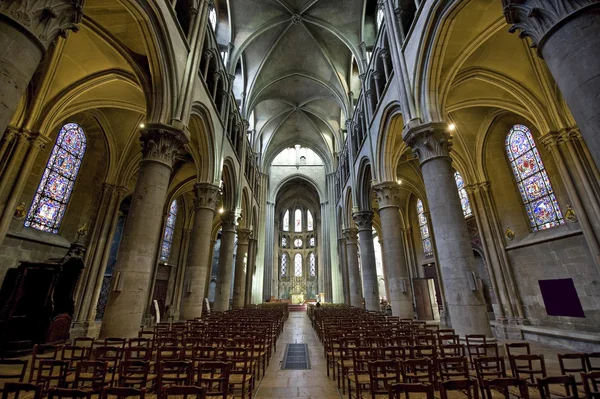 Dijon - Notre-Dame — Fotografia de Stock