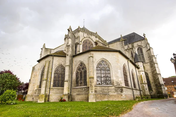 Bar-sur-seine – Kościół — Zdjęcie stockowe