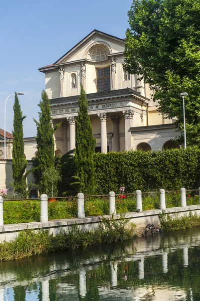 stock image Church of Gorgonzola (Milan)