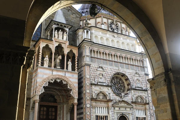 Бергамо, капела Коллеоне — стокове фото