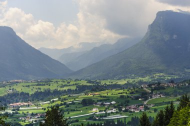 Stenico (Trento panoramik görünümü)