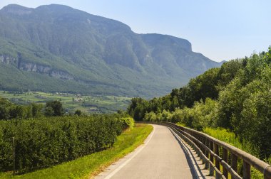 adige Vadisi'nin döngüsü lane