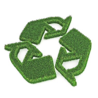 Green Recycle Symbol clipart