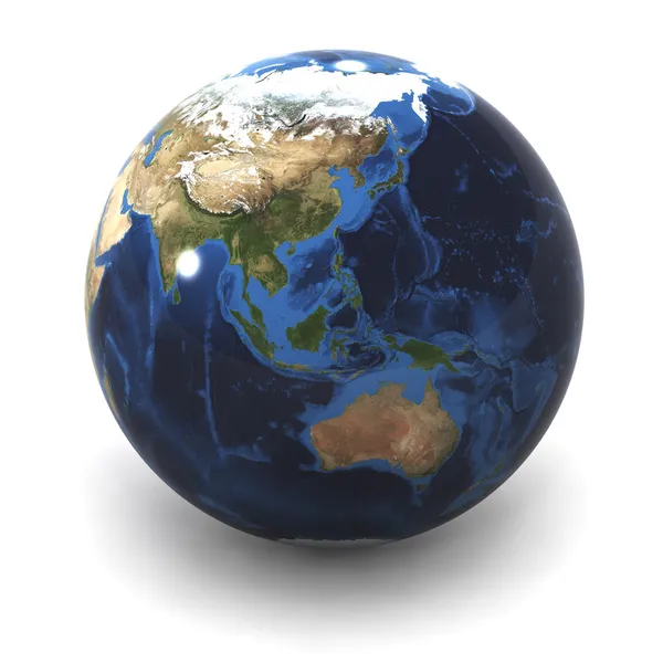 Earth globe Australië — Stockfoto