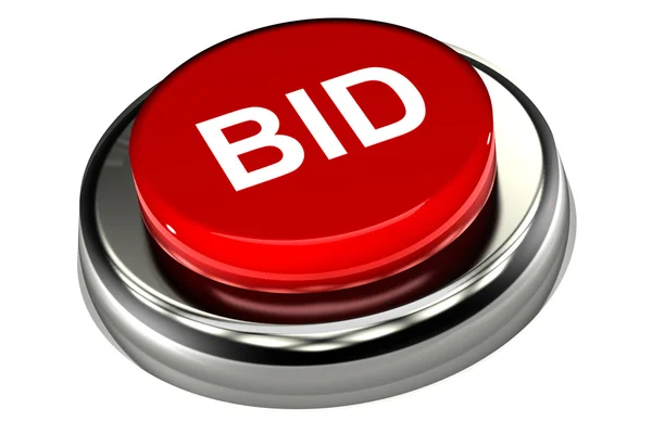 Bid Button — Stock Photo, Image