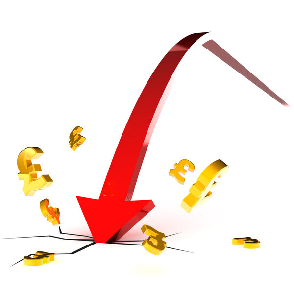 Падение фунта стерлингов
