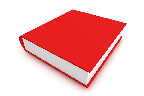 Livro vermelho — Fotografia de Stock