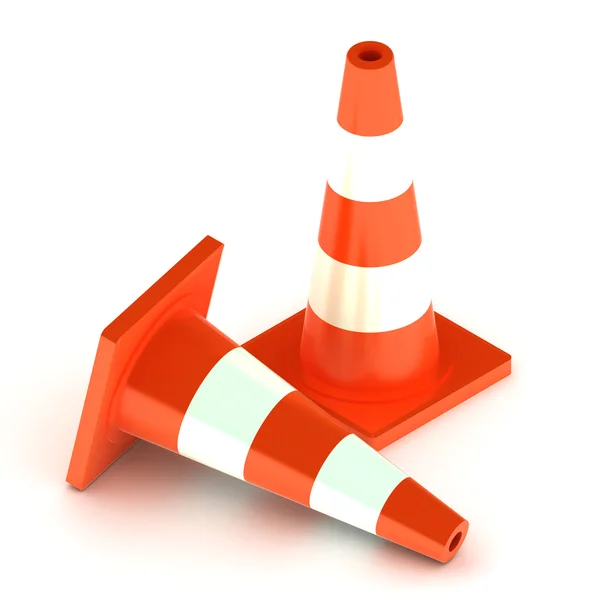 Traffic Cones — Stock Photo, Image