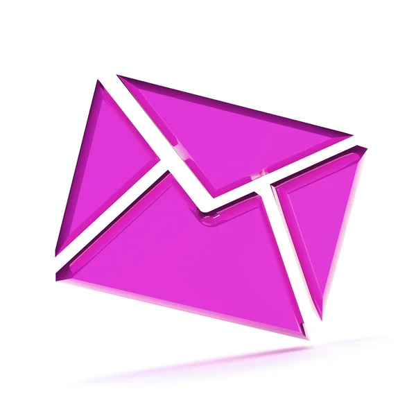 Ilustração de envelope de e-mail — Fotografia de Stock
