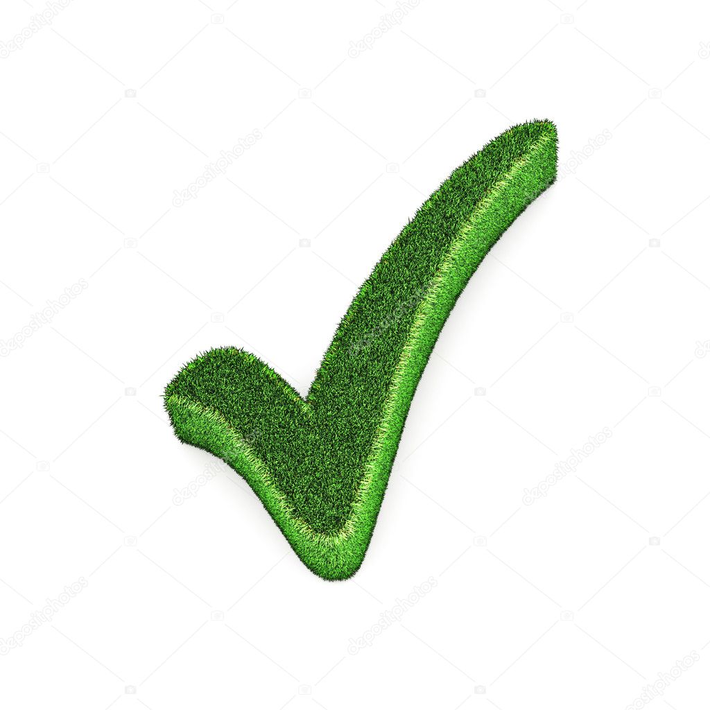 Green Tick Concept