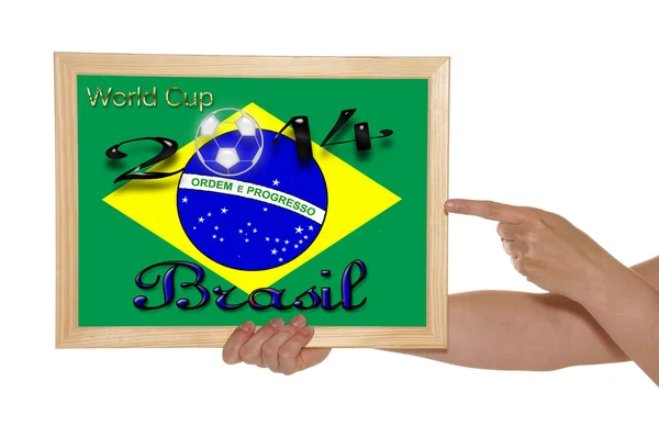 Чемпионат мира - Бразилия 2014 — стоковое фото