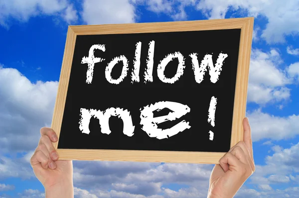 Seguimi. ! — Foto Stock