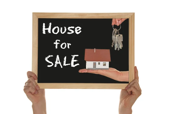 Huis te koop — Stockfoto