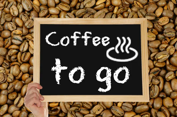 Kaffee to go — Stockfoto