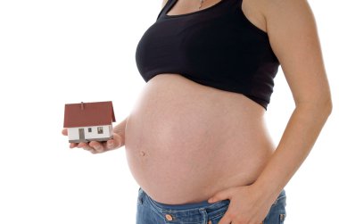 Pregnant woman clipart