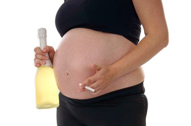 Pregnant woman clipart