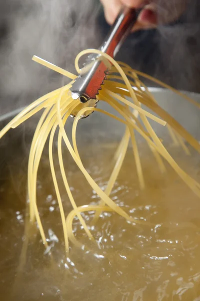 stock image Cooking Spaghetti