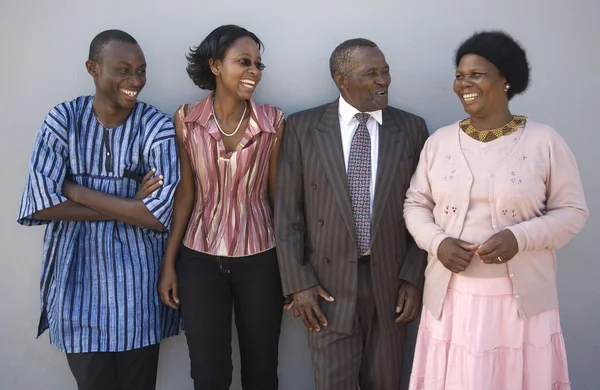 stock image Happy African Family