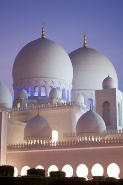 abu Dabi Ulu Camii kubbeleri